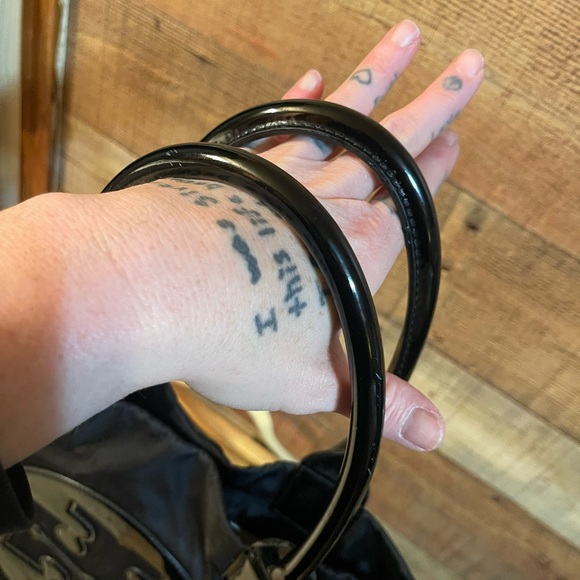 Tory Burch Ella Patent Tote Bag - Picture 6 of 12